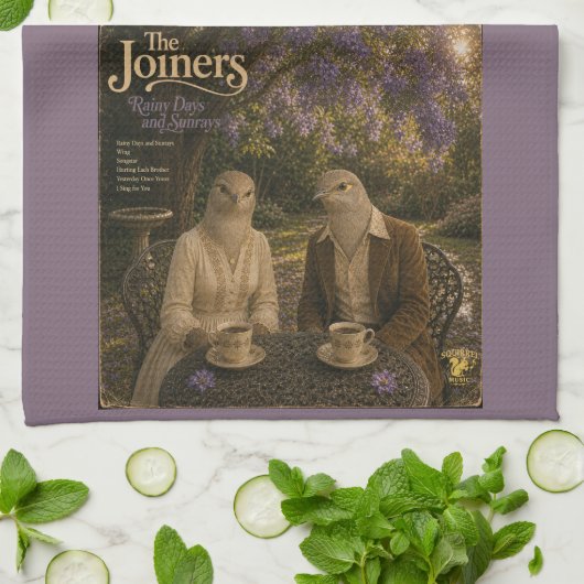 Das Joiners-Album: eine Parodie Geschirrtuch (Gefaltet)
