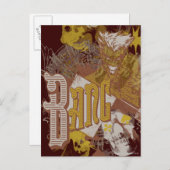 Das Joker Gun / Bang Carnival Collage Postkarte (Vorne/Hinten)