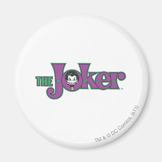 Das Joker-Logo Magnet (Vorne)