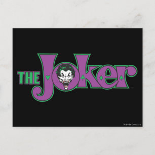 Das Joker-Logo Postkarte