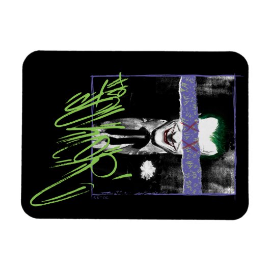 Das Joker-Scrapbook-Foto Magnet (Horizontal)