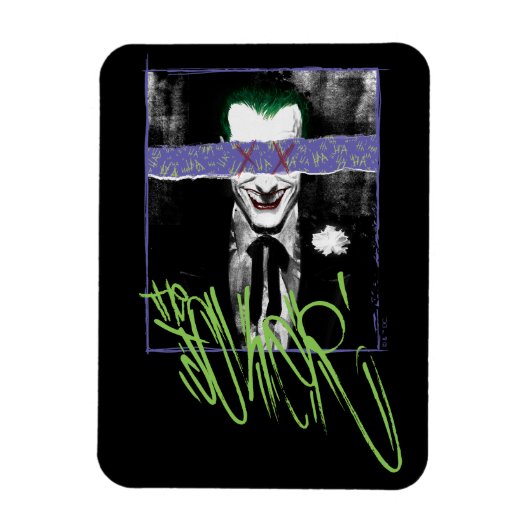 Das Joker-Scrapbook-Foto Magnet (Vertikal)