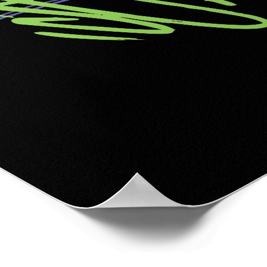 Das Joker-Scrapbook-Foto Poster (Ecke)