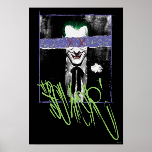 Das Joker-Scrapbook-Foto Poster (Vorne)