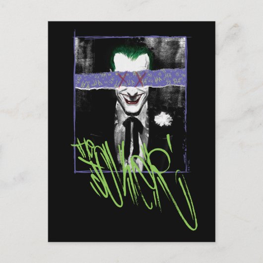 Das Joker-Scrapbook-Foto Postkarte (Vorderseite)