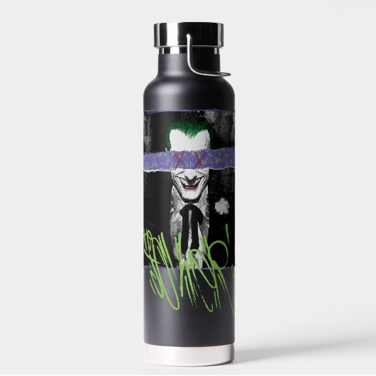 Das Joker-Scrapbook-Foto Trinkflasche (Links)