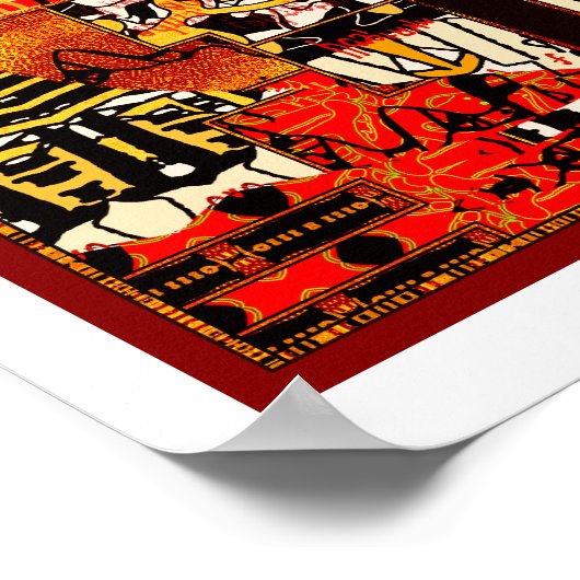 Das Jolly Crowded House Poster (Ecke)