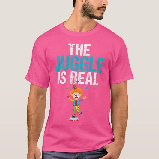 Das Jonglieren Ist Echt Jonglieren Tshirt Zirkus E (Vorderseite)