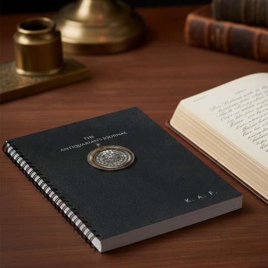 Das Journal des Antiquars | Obsidian-Notizbuch Notizblock