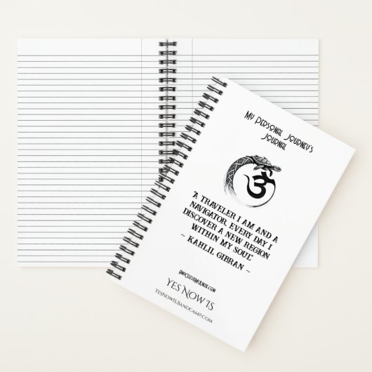 Das Journal Ihrer persönlichen Reise Notizblock (Innen)