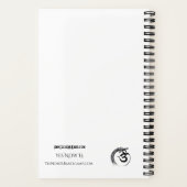 Das Journal Ihrer persönlichen Reise Notizblock (Rückseite)