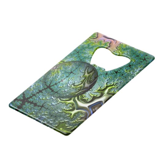 Das Journey Bottle Opener Geldbeutel Flaschenöffner (Vorderseite Schrägansicht)