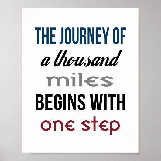 Das Journey Poster (Standard-Bildformat) (Vorne)