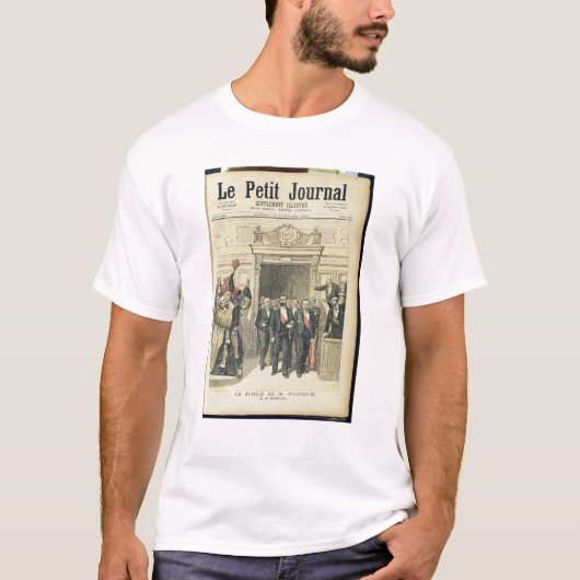 Das Jubiläum von Louis Pasteur beim Sorbonne T-Shirt (Vorderseite)