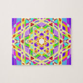 Das Judaical vitrail. Puzzle (Horizontal)