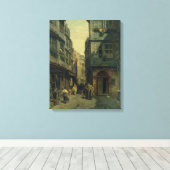 Das jüdische Viertel in Frankfurt, 1883 Leinwanddruck (Insitu (Holzboden))