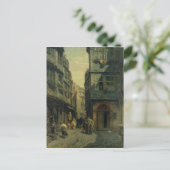 Das jüdische Viertel in Frankfurt, 1883 Postkarte (Stehend Vorderseite)