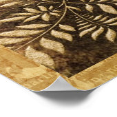 Das Jugendstil-Blickfeld Poster (Ecke)