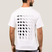 Das Julia-Set-Shirt T-Shirt (Rückseite)