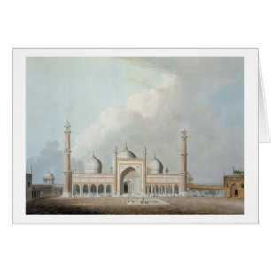Das Jummah Musjed, Delhi, Platte XXIII von 'Orient