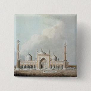 Das Jummah Musjed, Delhi, Platte XXIII von 'Orient Button