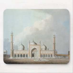 Das Jummah Musjed, Delhi, Platte XXIII von 'Orient Mousepad