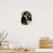 das junge Franz Liszt-Portrait Poster (Küche)