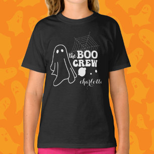 Das junge Mädchen der Boo-Crew T-Shirt