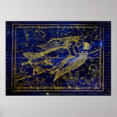 das Jungfrau-Sternbild-Poster Poster (Vorne)