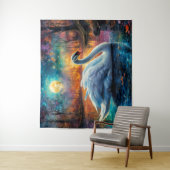 Das Juwel der Seen Wandteppich (Beispiel)