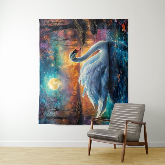 Das Juwel der Seen Wandteppich (Beispiel)