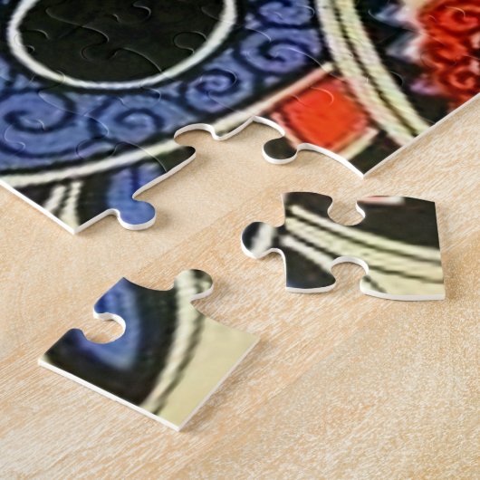 "Das Juwelierbraun" Art Deco von Jose Carlos Puzzle (Seite)