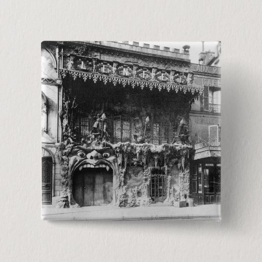 Das Kabarettde "l'Enfer" in Paris Button (Vorderseite)