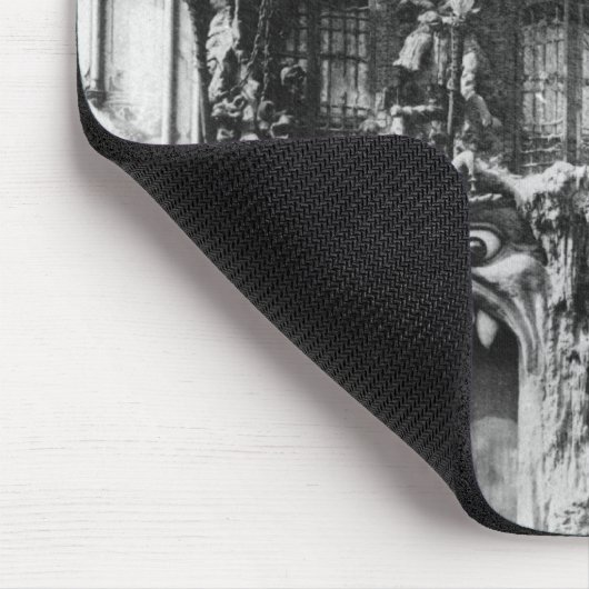 Das Kabarettde "l'Enfer" in Paris Mousepad (Ecke)