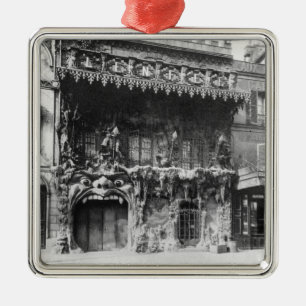 Das Kabarettde "l'Enfer" in Paris Silbernes Ornament