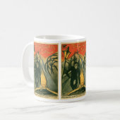 Das Kabinett des Filmplakats Dr. Caligari Kaffeetasse (Vorderseite Links)