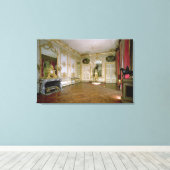 Das Kabinett des Pendelkabinetts (Uhrenzimmer) (Fo Leinwanddruck (Insitu (Holzboden))