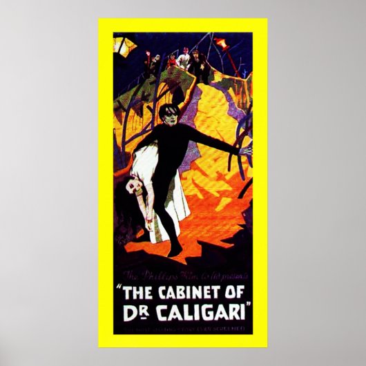 Das Kabinett von Dr. Caligari Poster (Vorne)