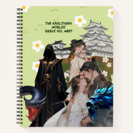 Das Kaelithian World Spiral Notebook Notizblock