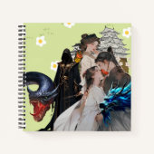 Das Kaelithian World Square Spiral Notebook Notizblock (Vorderseite)