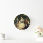 Das Kaffeehaus Runde Wanduhr (Zuhause)