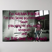 Das Kai COS Poster (selten) Gewollt (Vorne)