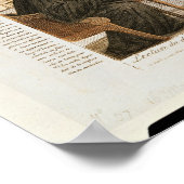 Das Kaiserliche Dekret an George III Poster (Ecke)
