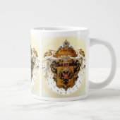 Das kaiserliche Russland - weniger Wappen Jumbo-Tasse (Rechts)