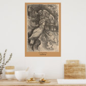 Das Kakadu des Leadbeaters Poster (Küche)