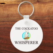 Das Kakadu-Whisperer Schlüsselanhänger (Vorderseite)