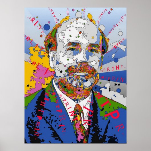 Das Kaleideskop des Printerman Poster (Vorne)