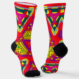 das Kaleidoskop des Lebens Socken