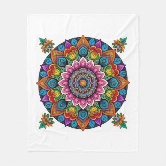 Das Kaleidoskop des Souls Fleecedecke (Vorderseite)