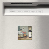 Das kalte Kind 1892 Magnet (In Situ (Geschirrspüler))